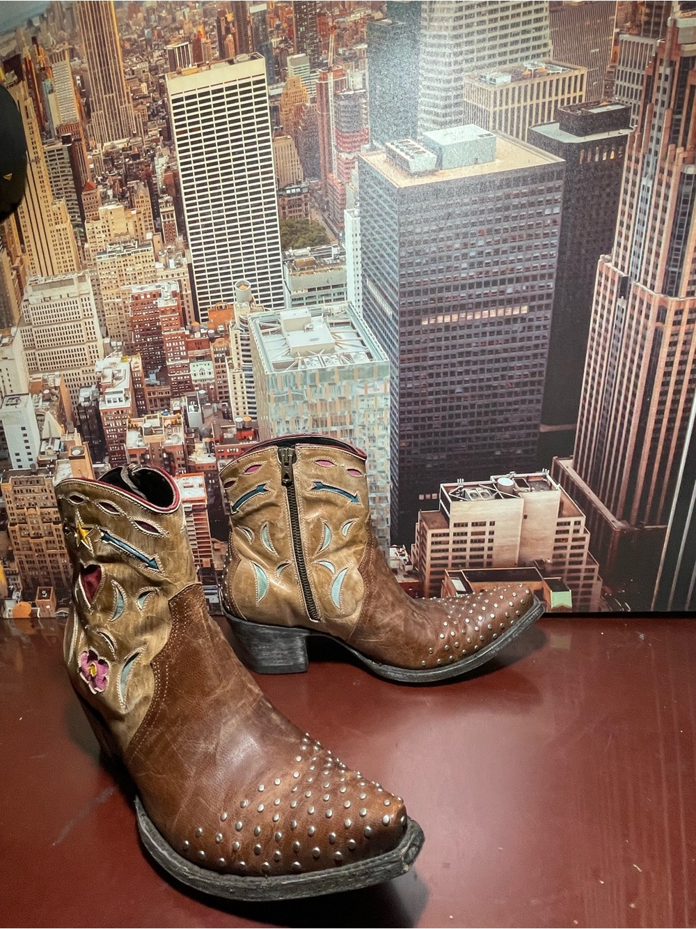 Old Gringo Multicolor Western Cowboy Boots Women’s US Size 10 B - Picture 7 of 11